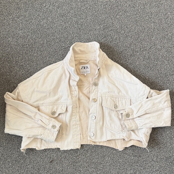 zara-jackets-coats-zara-offwhite-buttonup-cropped-jacket-poshmark